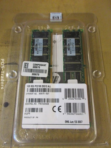 1gb pc2100 reg - hp,