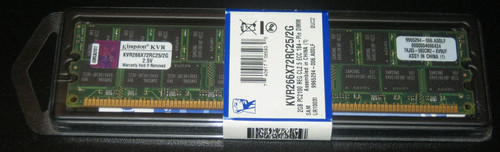 2gb kingston ddr1 ram - kingston,
