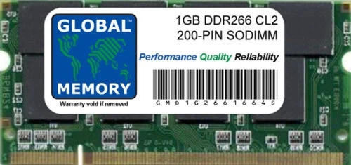 1gb ddr 266mhz - ddr, 200-pin