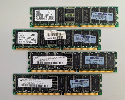 256mb 261583 031 - 4x, (1gb)