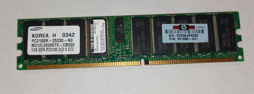 Samsung 1gb ddr pc2100r cl2 - ddr,