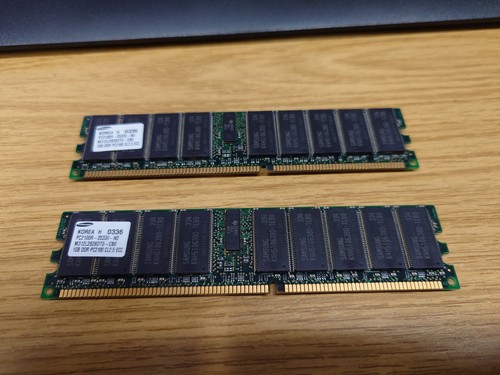 Samsung pc2100r 1gb - samsung, cl2.5