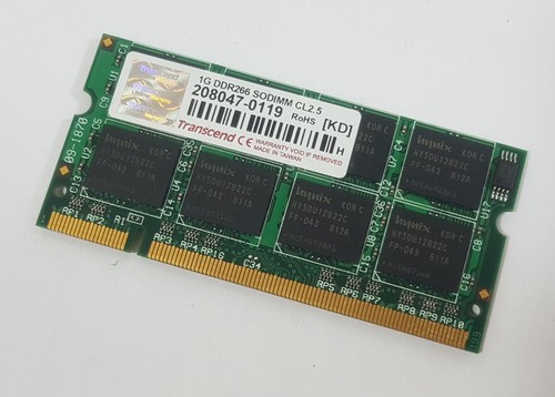 Transcend 1gb 1024mb ddr1 - transcend,