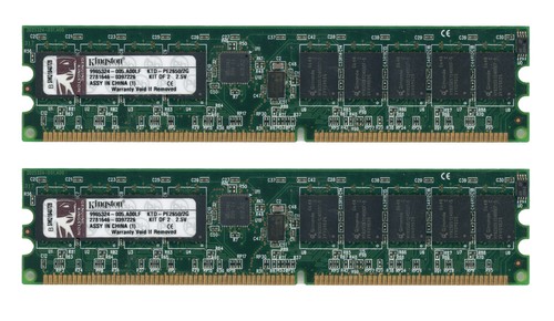 Kingston 2gb 2x1gb ddr - 2gb,