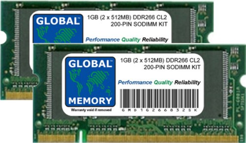 1gb ddr 266mhz - 1gb, 512mb)