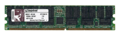 Kingston 1gb ddr - pc2100, 266mhz