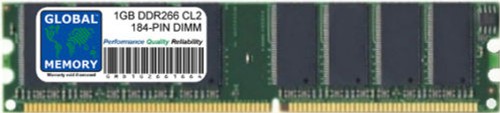 Ddr 266 pc2100 184 pin - ddr-266, 184-pin